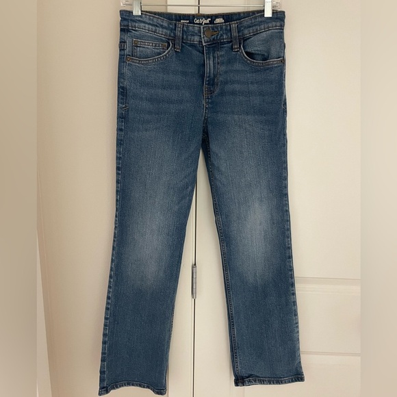 Cat & Jack Other - Girls Cat & Jack Stretch Bootcut Jeans, Size 14 Adjustable Waist, Boot Cut